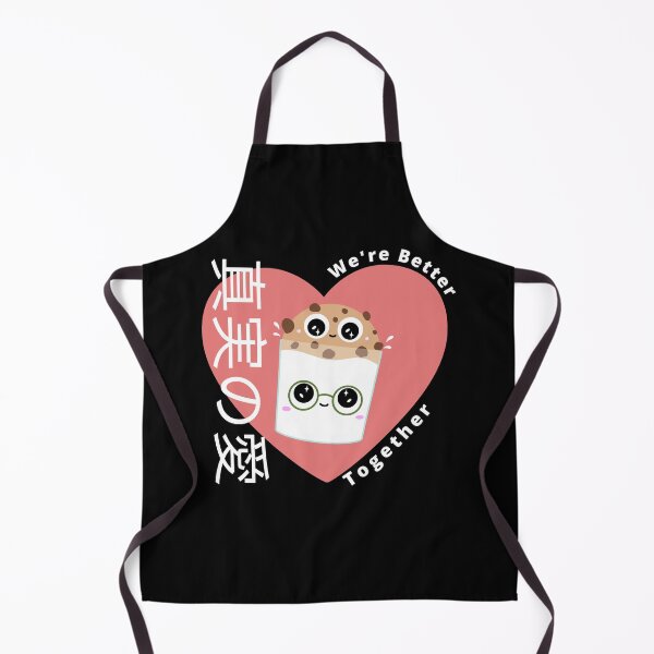 Item preview, We're Better Together Kawaii Milk and Cookie Valentine designed and sold by ModkMerch.