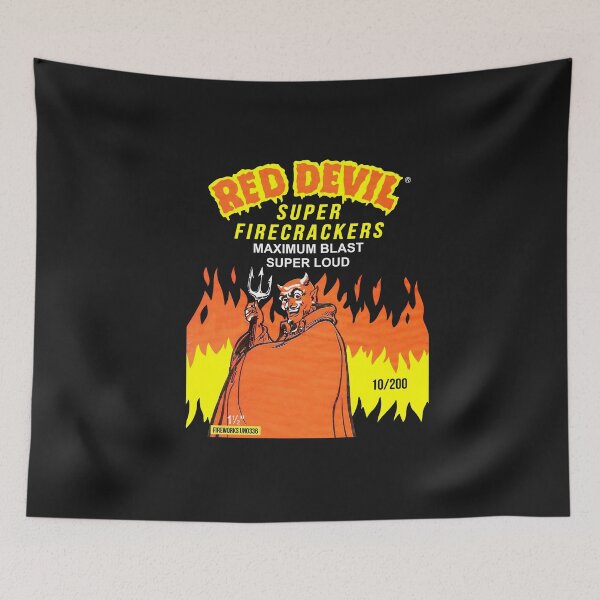 Item preview, RED DEVIL SUPER FIRECRACKERS - VINTAGE FIREWORKS HOT GIFT designed and sold by podteemelike.