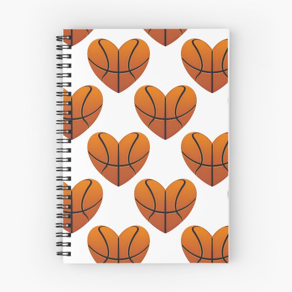 Item preview, Seamless Basketball Hearts designed and sold by LittleShop79.