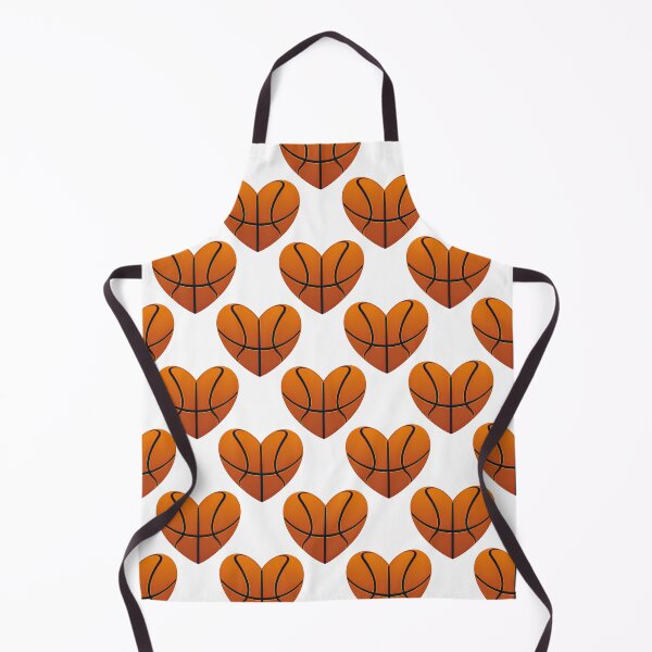 Item preview, Seamless Basketball Hearts designed and sold by LittleShop79.