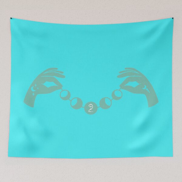 Item preview, Two's Day Moon Phases Held By Hands - Historical Date designed and sold by Trinket-Trickster.