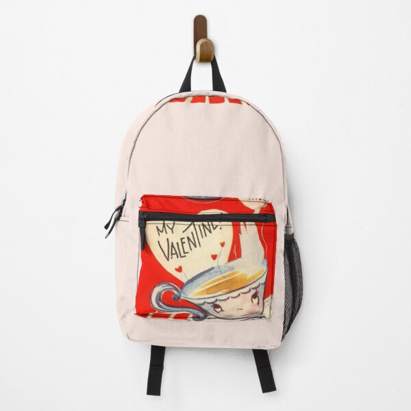 Item preview, Tarjeta de San Valentín vintage con tazas de té designed and sold by Pinkmagenta.