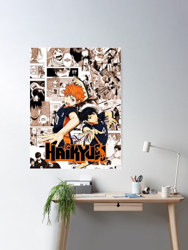 777 Tri-Seven Entretenimento Haikyu !! Poster Manga Anime Voleibol