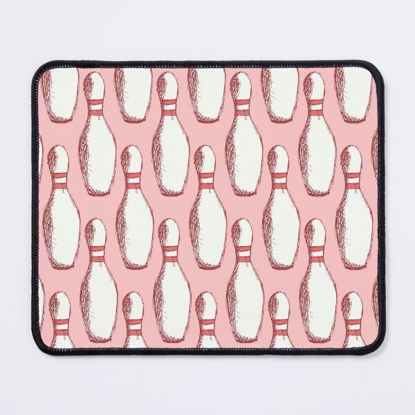 Item preview, Retro Bowling Pin On Pink designed and sold by LittleShop79.