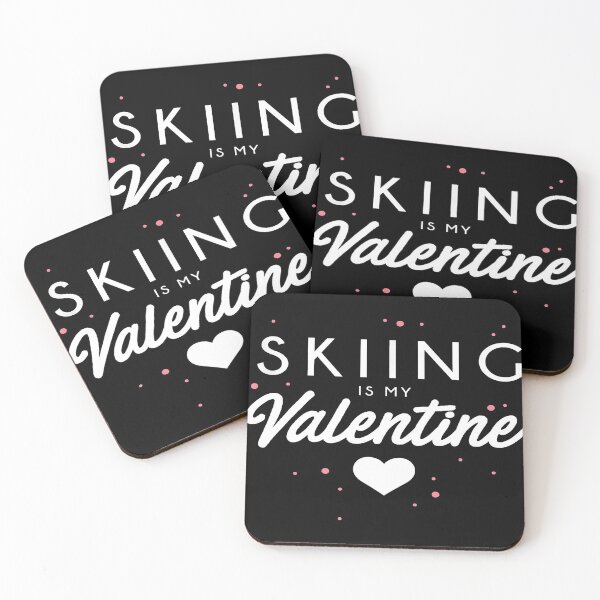 Item preview, Skiing is my valentine funny valentine s day gift designed and sold by Andrea146.