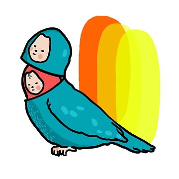 Artwork thumbnail, Nesting Birds by Octa Ivy