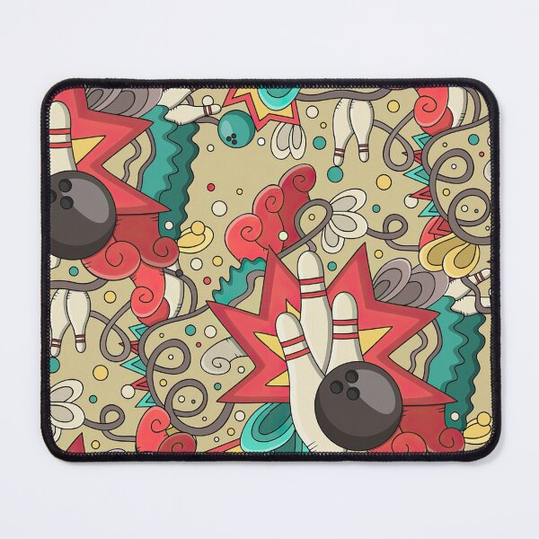 Item preview, Colorful Bowling Doodle designed and sold by LittleShop79.