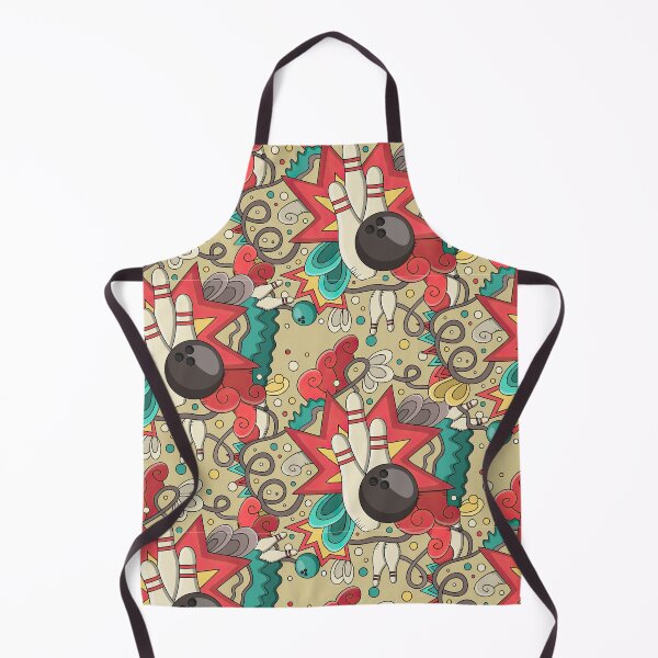 Item preview, Colorful Bowling Doodle designed and sold by LittleShop79.