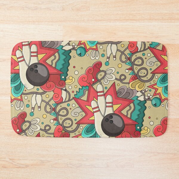 Item preview, Colorful Bowling Doodle designed and sold by LittleShop79.