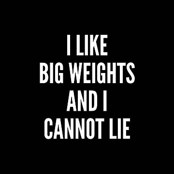 I like big lifts and I cannot lie funny fitness joke gym patch