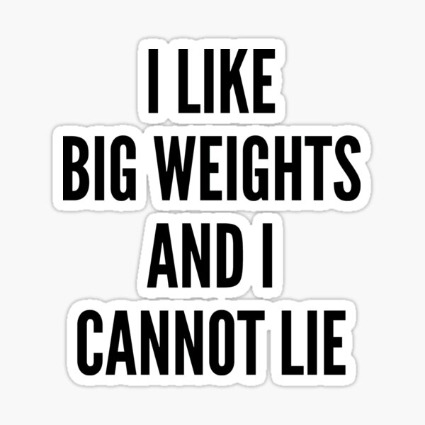 I like big lifts and I cannot lie funny fitness joke gym patch