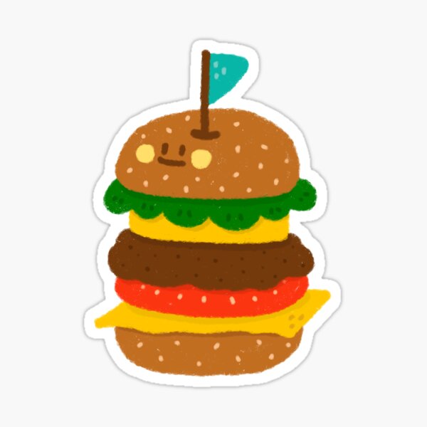 Item preview, Yummy Super Burger designed and sold by mimimiao.