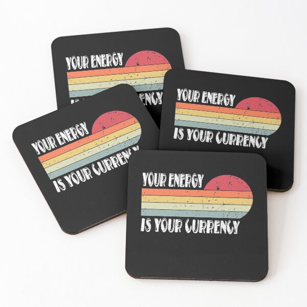 Item preview, Your Energy Is Your Currency Retro Vintage designed and sold by Rosartistshop.