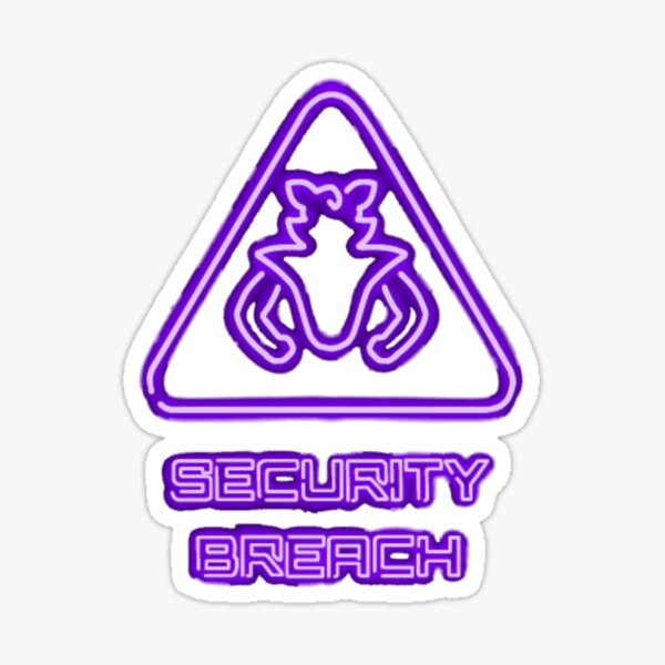 Fnaf Security Breach Sticker For Sale By Girlyruby Redbubble   St,small,507x507 Pad,600x600,f8f8f8 