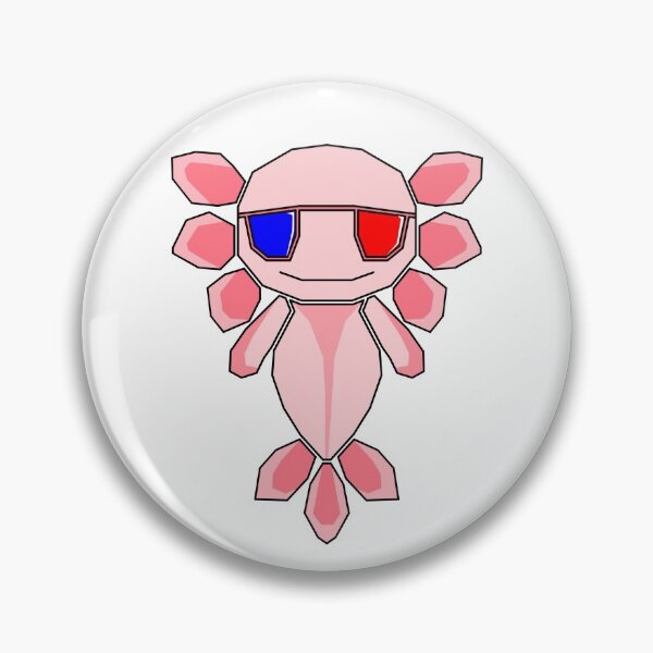 Item preview, AXOLOTL RETRO 3D LENSES designed and sold by the Zarock Shop.