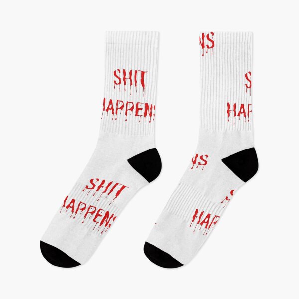 Item preview, Shit Happens - Blood Letters designed and sold by Avani01.
