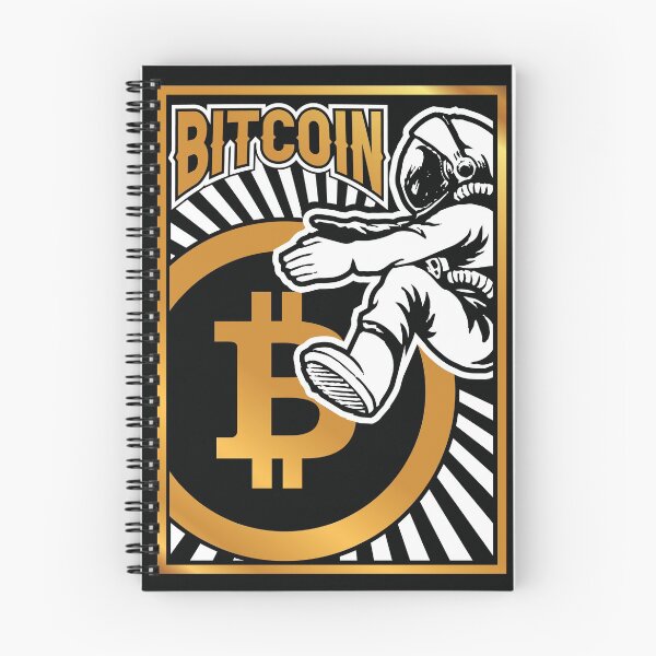 Item preview, Bitcoin to the Moon (Black and Orange) designed and sold by DollarAvenue.