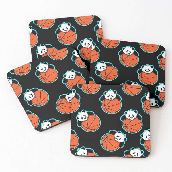 Artikelvorschau, Basketball-Panda-Muster entworfen und verkauft von SweetThreads79.