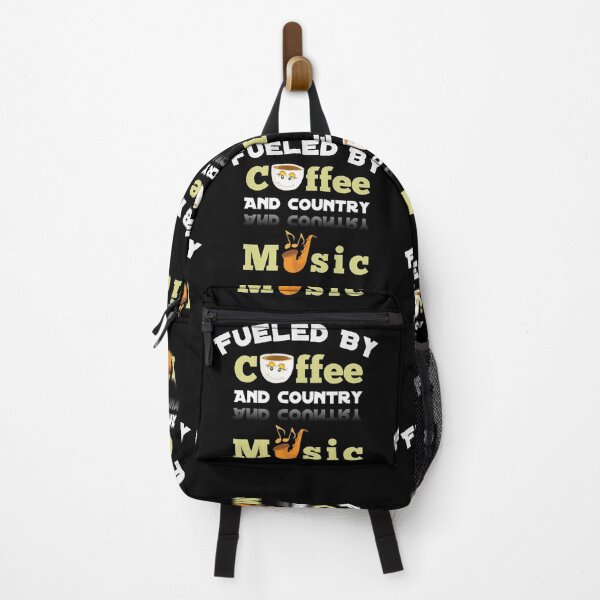 Item preview, Fueled By Coffee And Country Music - Coffee Quotes designed and sold by Delandor.