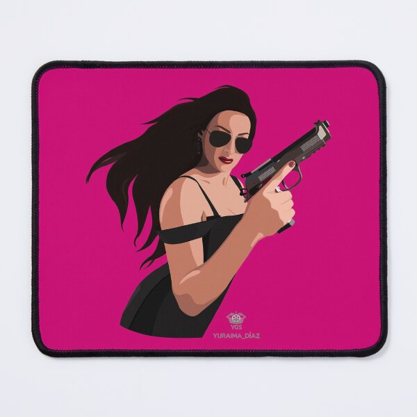 Item preview, Copia de Copia de Lady shooter Yuraima Díaz designed and sold by yourgunsstyle.