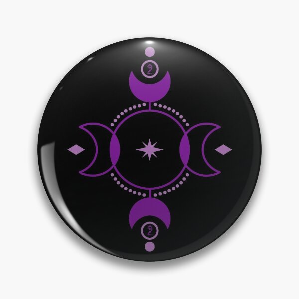 Item preview, Purple Two's Day Moon Phases - Historical Date designed and sold by Trinket-Trickster.