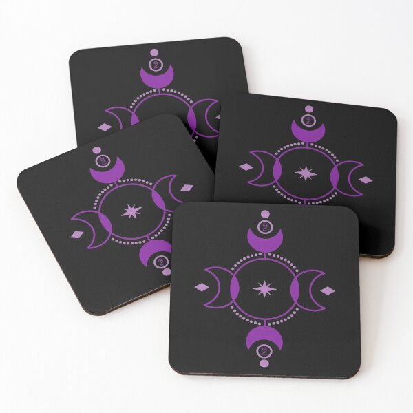 Item preview, Purple Two's Day Moon Phases - Historical Date designed and sold by Trinket-Trickster.