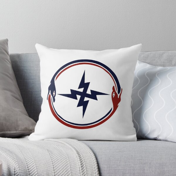 Futurist France Symbol' Throw Pillow for Sale by Red Flood Mod