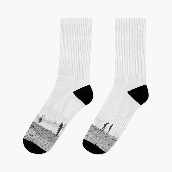 Item preview, Black and White Oregon Beach designed and sold by hughesprintshop.