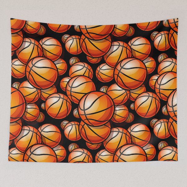 Item preview, Basketball Balls Retro Color designed and sold by SweetThreads79.