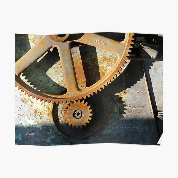 UrbArt® - Mécanisme industriel Poster