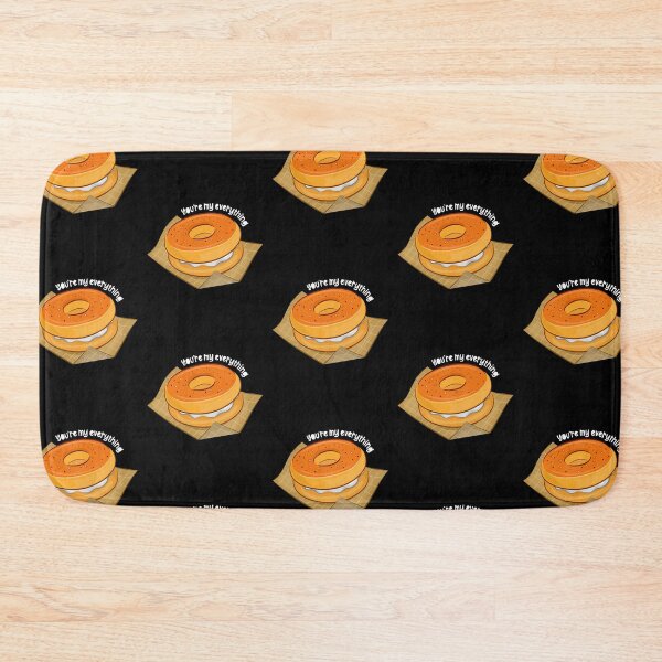 Item preview, You're My Everything Bagel with cheese | Cute Baking Lover designed and sold by DesignByMai.