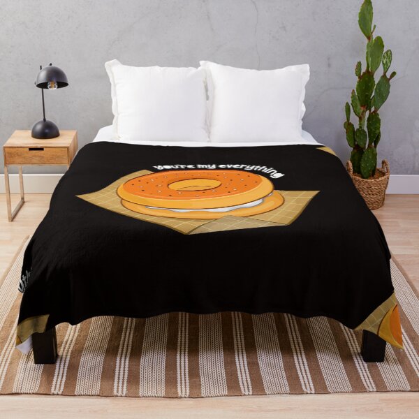 Item preview, You're My Everything Bagel with cheese | Cute Baking Lover designed and sold by DesignByMai.
