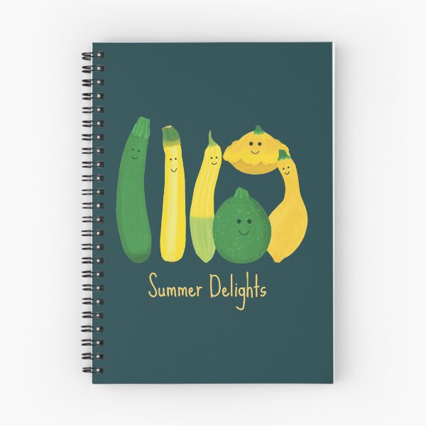 Item preview, Summer Delights, Summer Squash (blue) designed and sold by jvcoart.