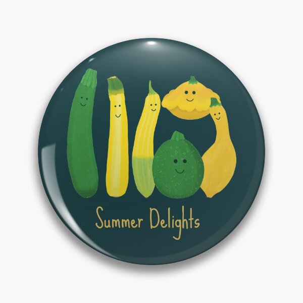 Item preview, Summer Delights, Summer Squash (blue) designed and sold by jvcoart.