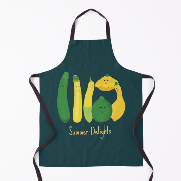 Item preview, Summer Delights, Summer Squash (blue) designed and sold by jvcoart.