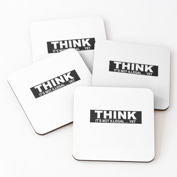 Item preview, Conservative Republican Gifts - Think It&x27;s Not Illegal Yet Gift Ideas for Political Party Anti  designed and sold by TobiasSchmi.