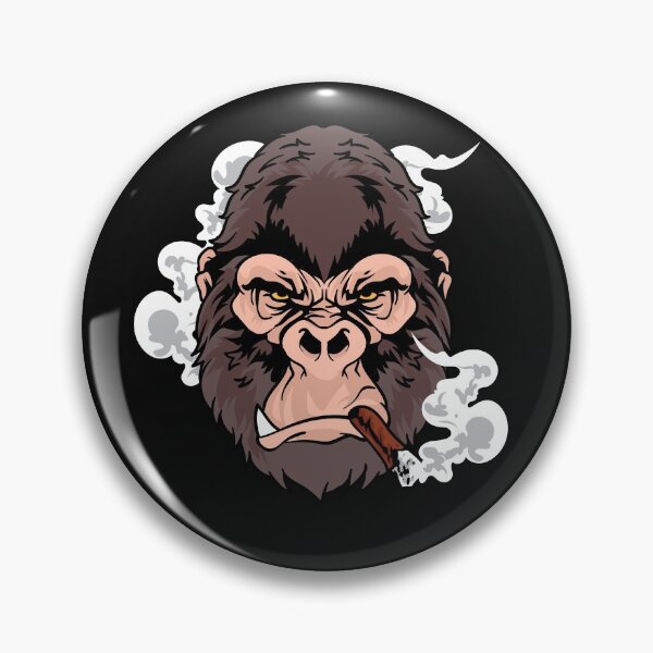 Item preview, Gorilla Smoking a cigar designed and sold by Click-Like.