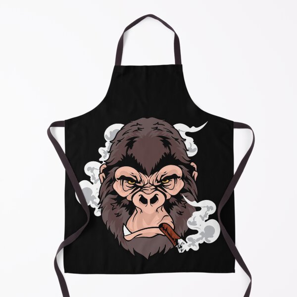 Item preview, Gorilla Smoking a cigar designed and sold by Click-Like.
