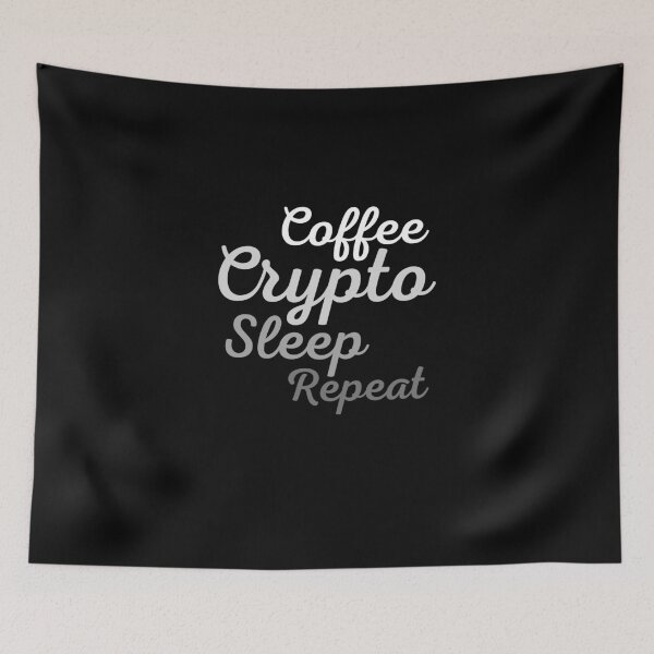 Item preview, Coffee Crypto Sleep Repeat - Coffee Lover designed and sold by Promedia.
