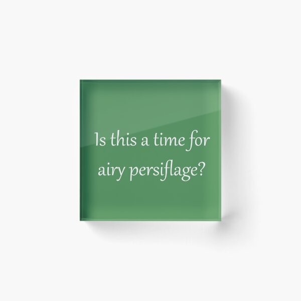 Item preview, Airy Persiflage - Gilbert & Sullivan - light text designed and sold by lyricalshirts.