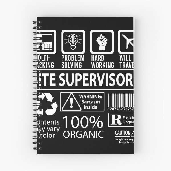 Item preview, Site Supervisor T Shirt - MultiTasking Certified Job Gift Item Tee designed and sold by andahanson.