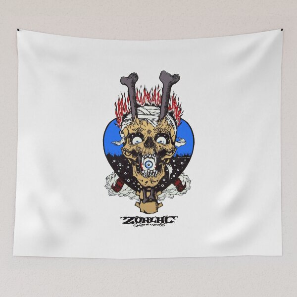 Item preview, Needed Gifts Pushead Zorlac Skull Graphic For Fans designed and sold by FrancisHill.
