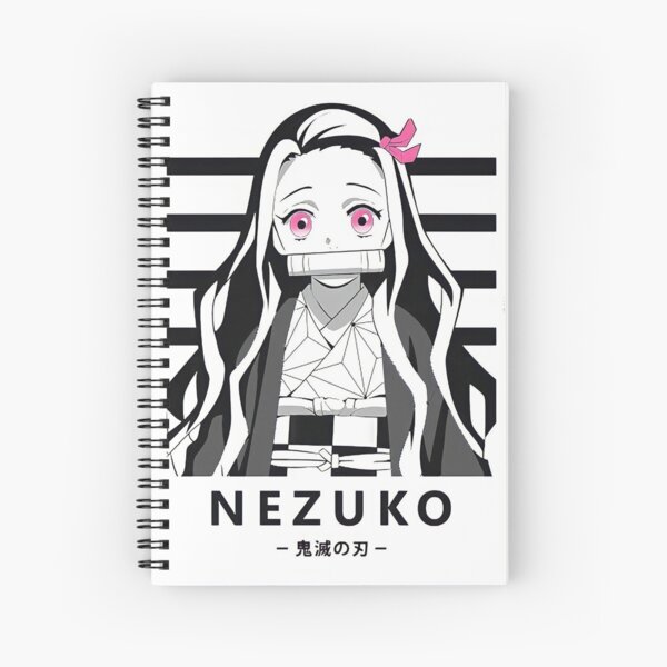 Genshin Impact Demon Slayer Anime Notebook, Diário simples do