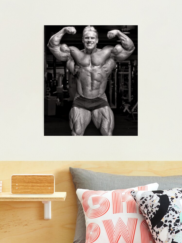 Jay Cutler - Double Biceps Photographic Print by BarbellClothing