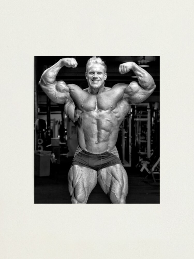 Jay Cutler - Double Biceps Photographic Print by BarbellClothing