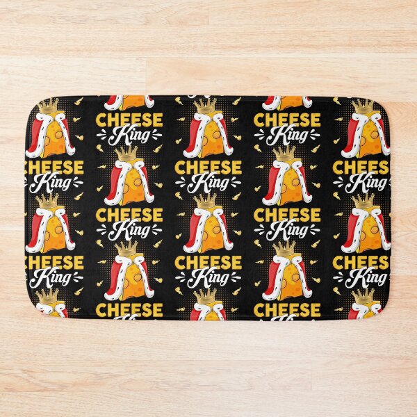 Item preview, Cheese King Cheese Food Lover Graphic designed and sold by DesignByMai.