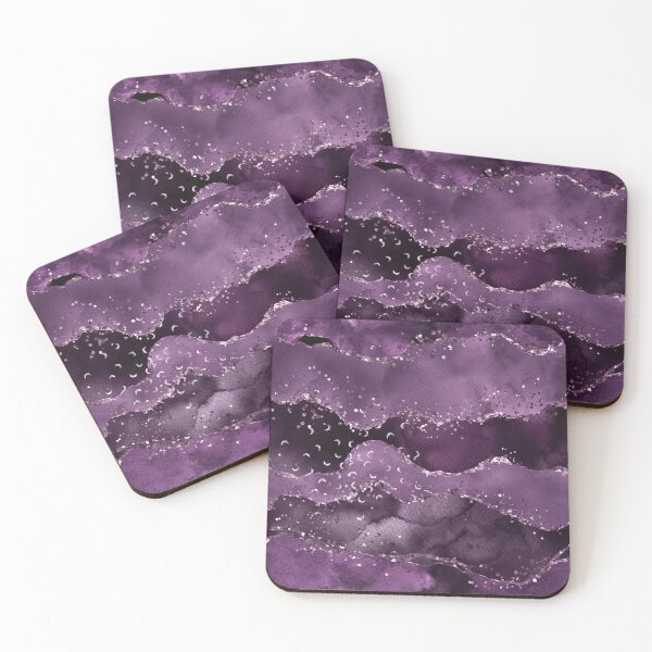 Item preview, Artsy Purple Agate, Purple Watercolor Agate Texture designed and sold by MagicalTexture.