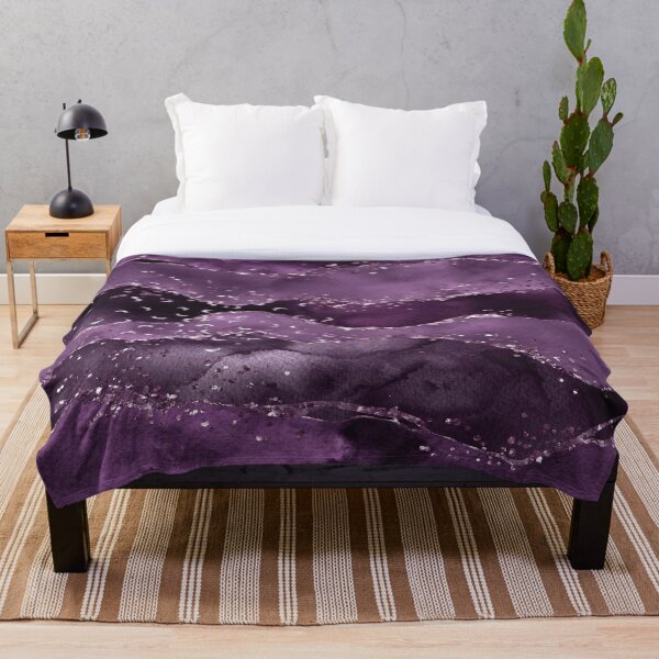 Item preview, Artsy Purple Agate, Purple Watercolor Agate Texture designed and sold by MagicalTexture.