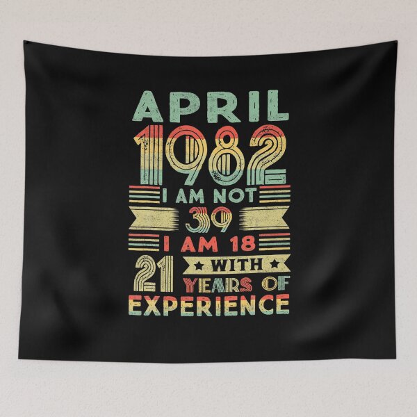 Item preview,  Born April 1982 39th birthday gift Made in 1982 39 Year Old  designed and sold by MarnetteMMorgan.