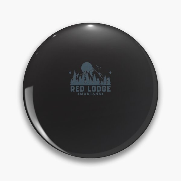Item preview, Red Lodge Montana Mountain View Sticker designed and sold by JonasKett.
